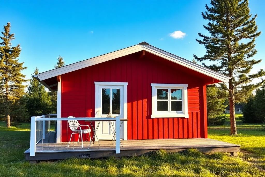 Cabin with terrace